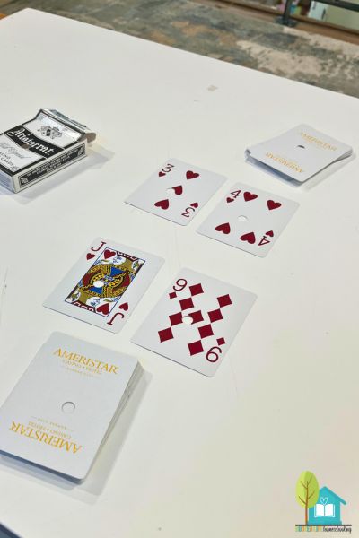 Addition and Subtraction war card game for fun addition and subtraction practice Rooted Life Homeschooling