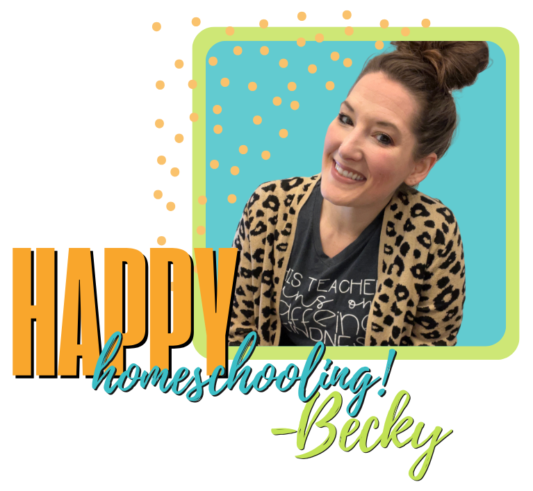 Happy homeshcooling blog signature