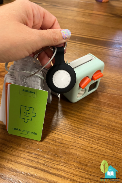 Air Tag on Yoto Player