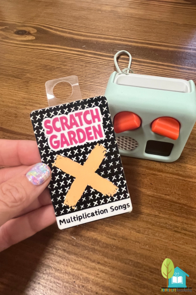 Scratch Garden Multiplication Songs Make Your Own Yoto Card