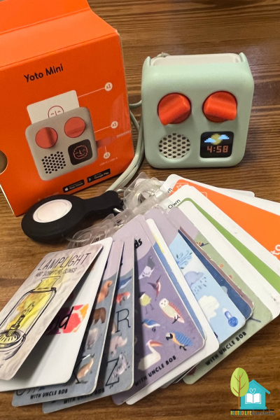 Yoto player and yoto cards