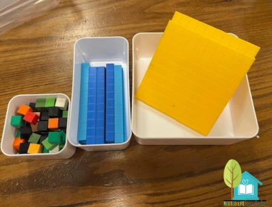 Base ten blocks